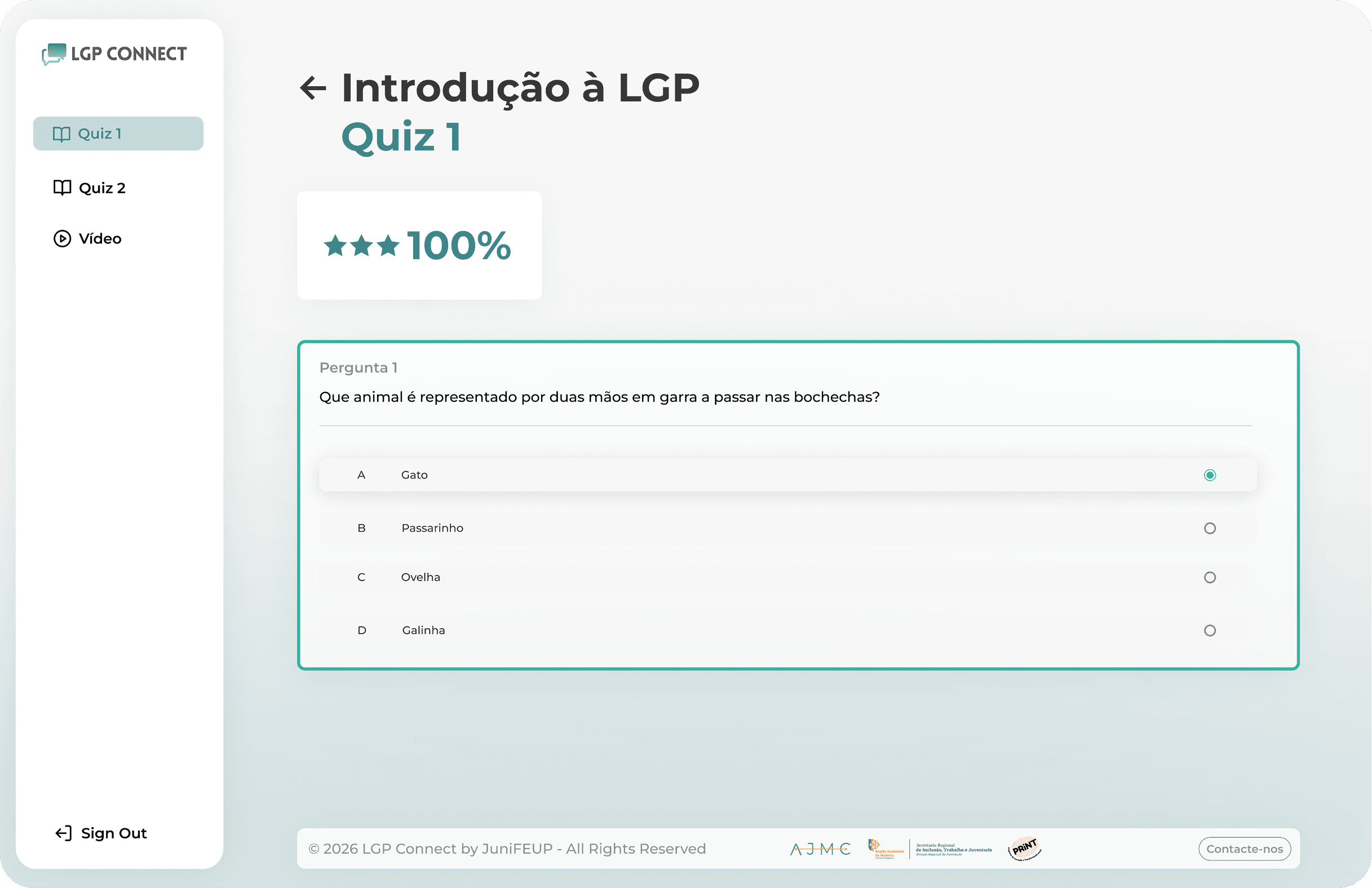 VÁRIOS QUIZZES